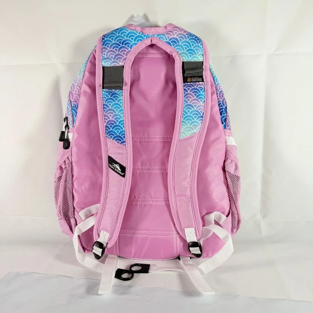 High Sierra Loop Backpack Mermaid Scale School Bag New NWT